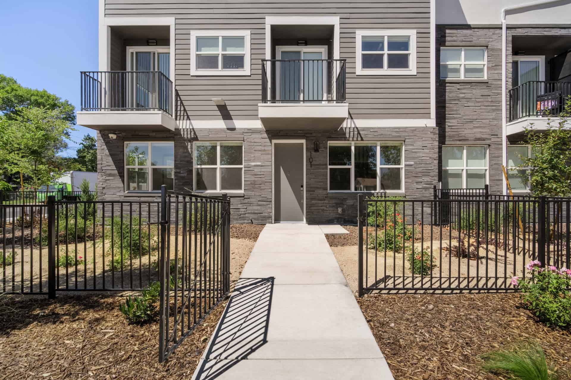 Entrance of Luxury Apartment in the Midtown and Wells District of Reno NV