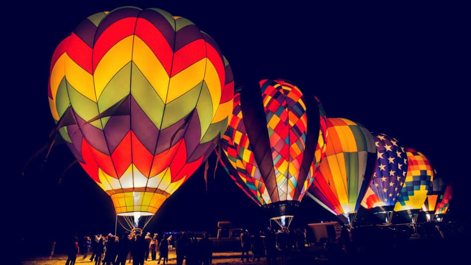 The Great Reno Balloon Race 2024 in Reno Nevada